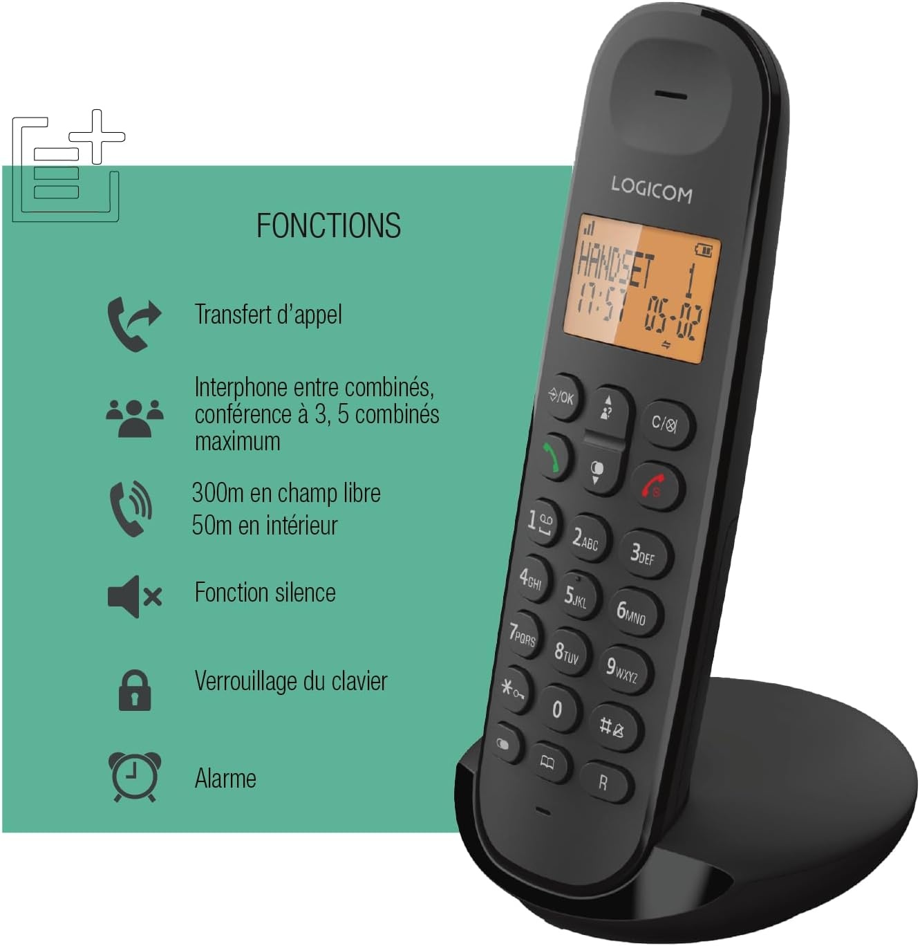 Draadloze Vaste Telefoon ILOA 100 met 58% Korting