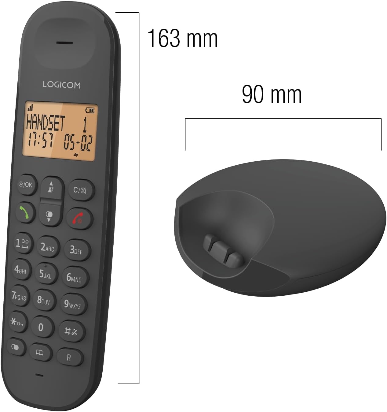 Draadloze Vaste Telefoon ILOA 100 met 58% Korting