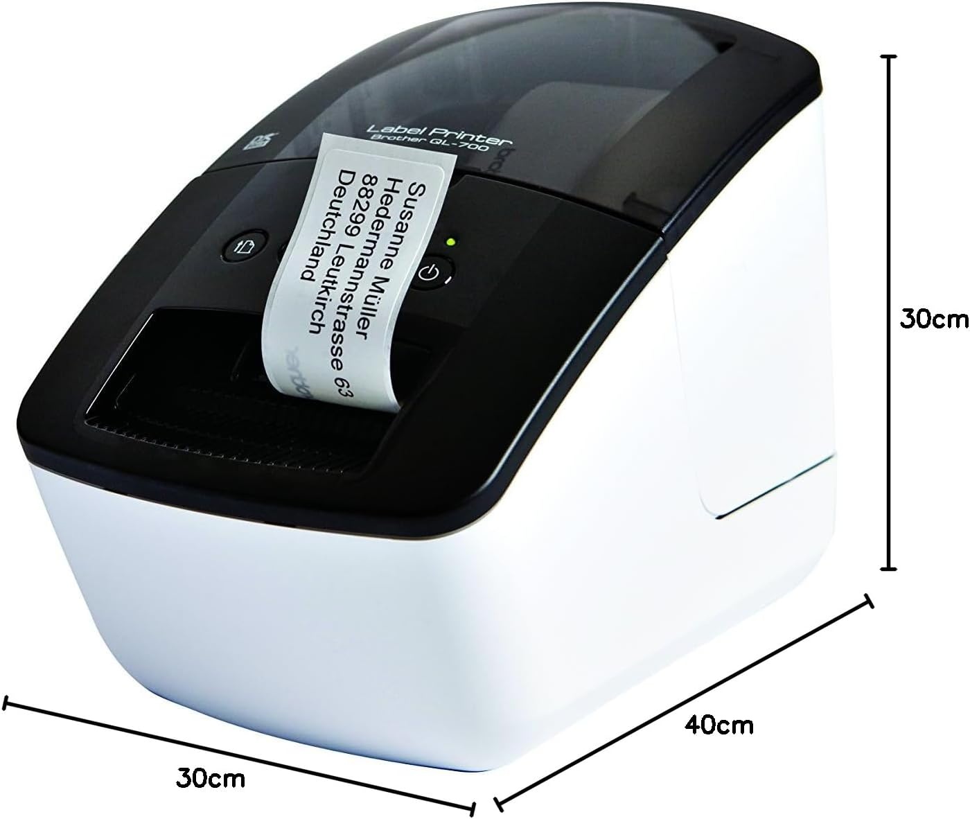Brother Ql700Rf1 Ql-700 De Ideale Adreslabelprinter Voor Drukke Kantoren