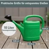 Prosperplast Gieterset 2x 10 Liter - Groen