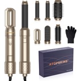 6-in-1 Haarstyler: Volume, Drogen, Gladmaken, Krullen | 1000W