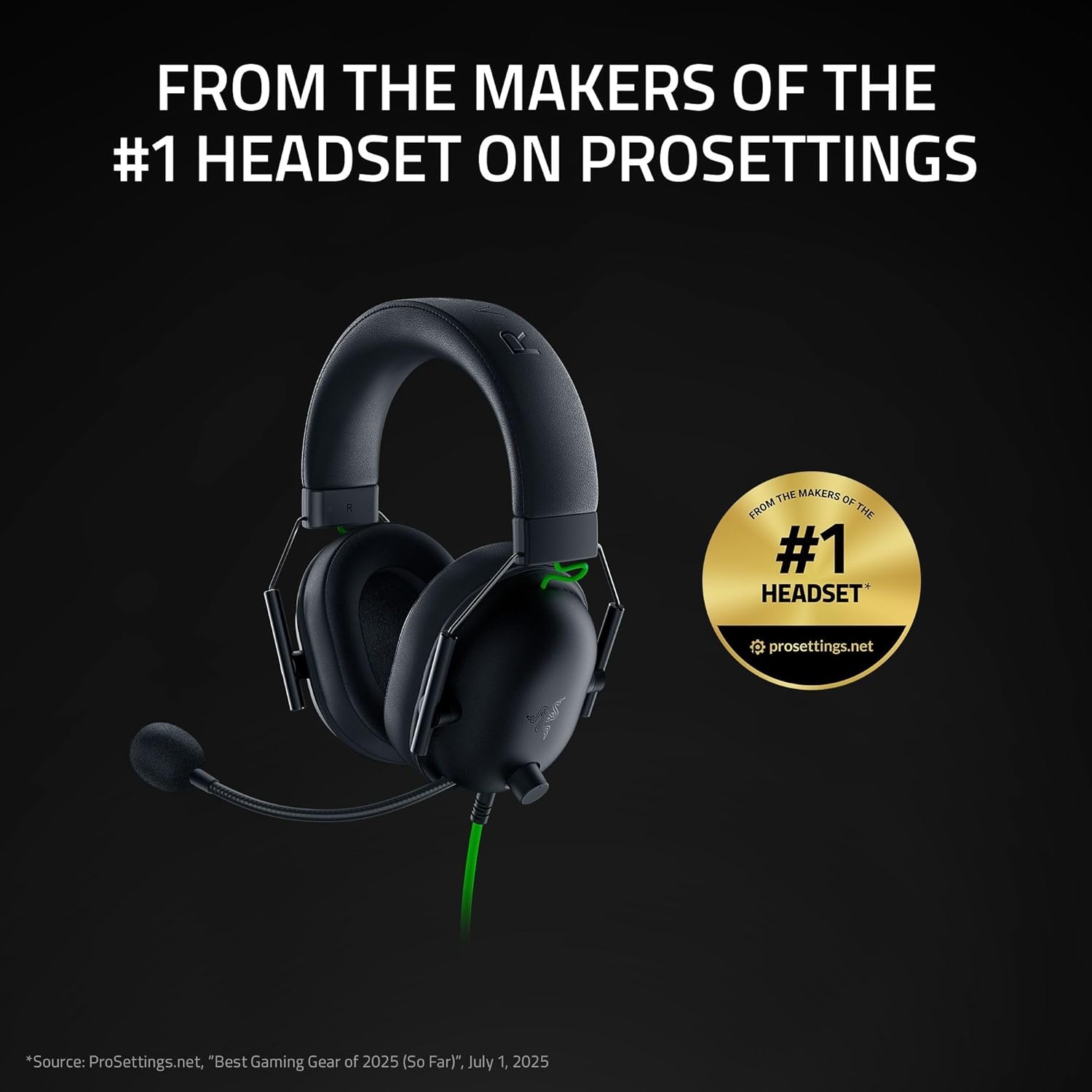 Gaming Headset 57% Korting: Esports, 7.1 Surround, Zwart