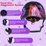 Kinderfietshelm Maat S (51-54 cm) - Galaxy Design - 53% Korting!