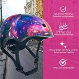Kinderfietshelm Maat S (51-54 cm) - Galaxy Design - 53% Korting!