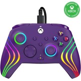 PDP Afterglow LED-gamecontroller met kabel - RGB Hue-kleurverlichting - USB-aansluiting - Audiobediening - Gamepad met dubbele vibratie - Xbox Series X|S, Xbox One, pc