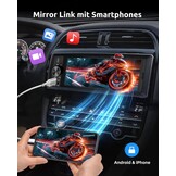 ESSGOO 6.36 inch car radio (6.3 inches)