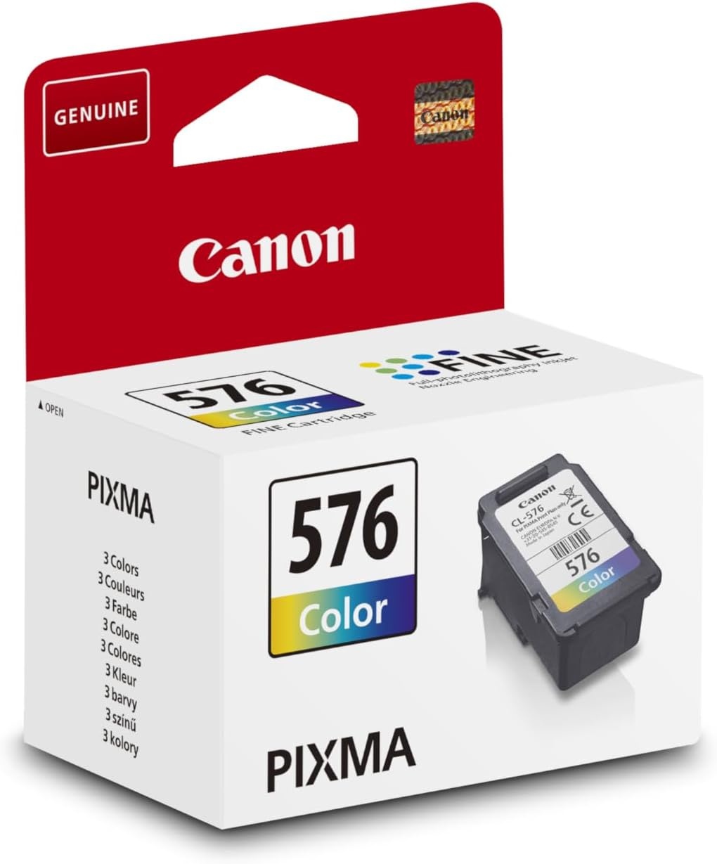 Inkjet Inktcartridge Kleur Canon CL-576 met 57% Korting