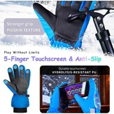 Kinder Skihandschoenen - Waterdicht & Thermisch - 4 Laags met 3M Thinsulate