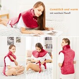 Elektrisch Warmtekussen Rug & Nek | 60x85cm | 3 Warmtestanden | 56% Korting