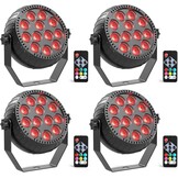 4x Mini RGB LED Projector Feestverlichting, 29% Korting