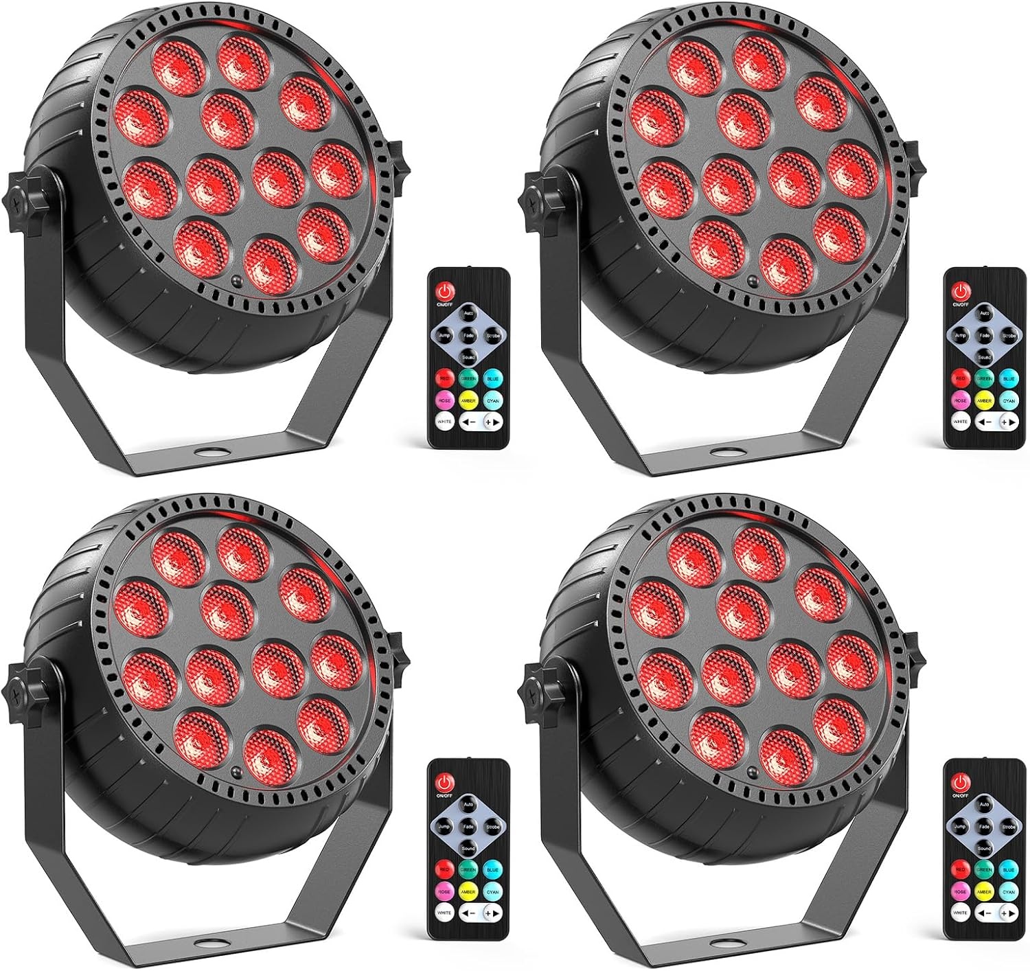 4x Mini RGB LED Projector Feestverlichting, 29% Korting