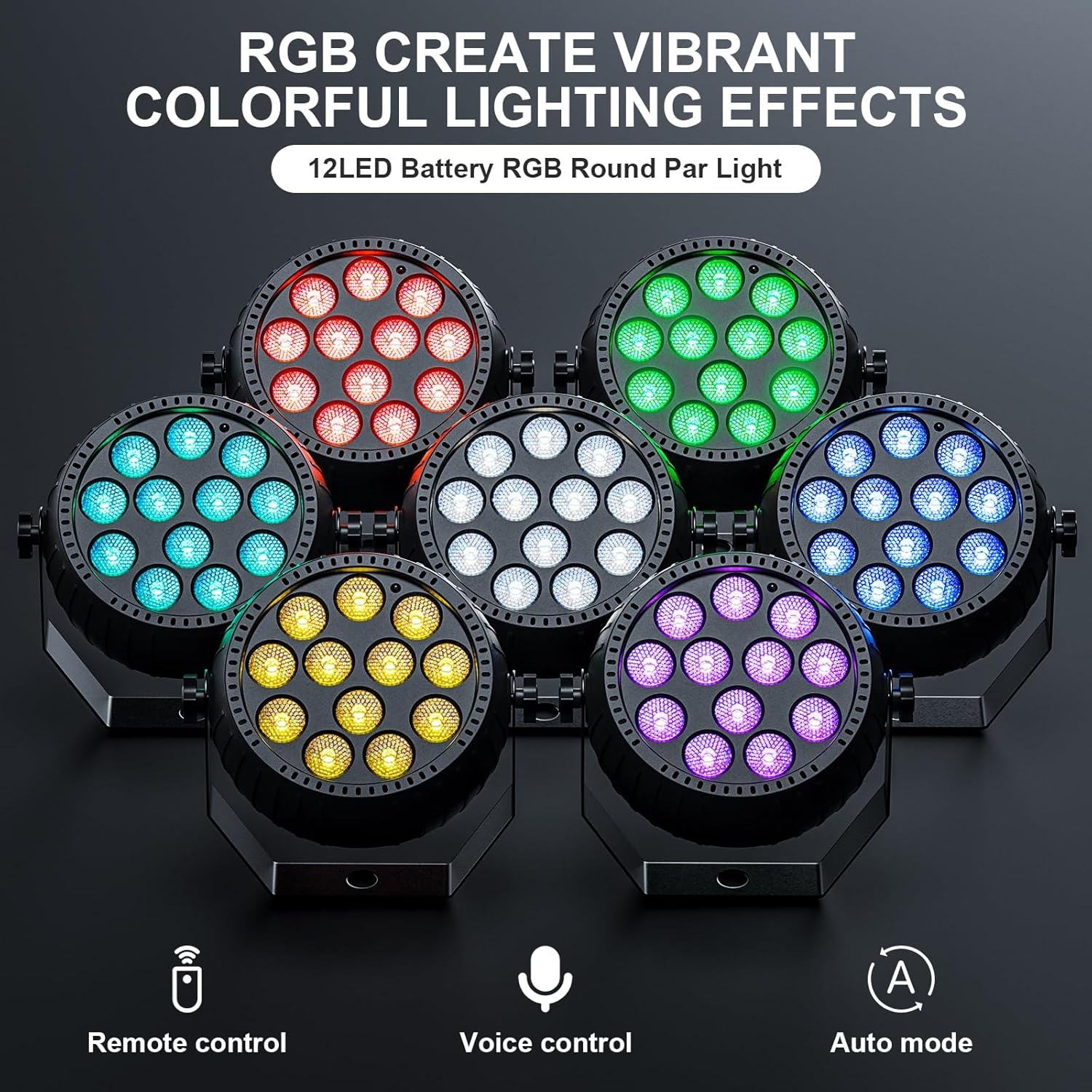 4x Mini RGB LED Projector Feestverlichting, 29% Korting