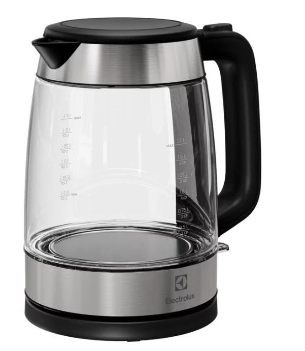 Snoerloze Waterkoker 1,7L Zwart Glas-RVS - 34% Korting!