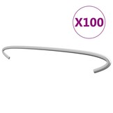 100 Stuks Gabionhaken 30cm Gegalvaniseerd Staal - 33% Korting