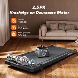 3-in-1 Loopband voor Thuis & Kantoor | 2.5 PK Stil | Compact | -34%