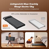 3-in-1 Loopband voor Thuis & Kantoor | 2.5 PK Stil | Compact | -34%
