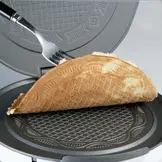 Wafelijzer voor IJshoorntjes - Knapperige Wafels 34% Korting