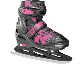 Verstelbare Schaatsen Meisjes | Jokey Ice 2.0 Girl | Zwart-Fuchsia | 34% Korting