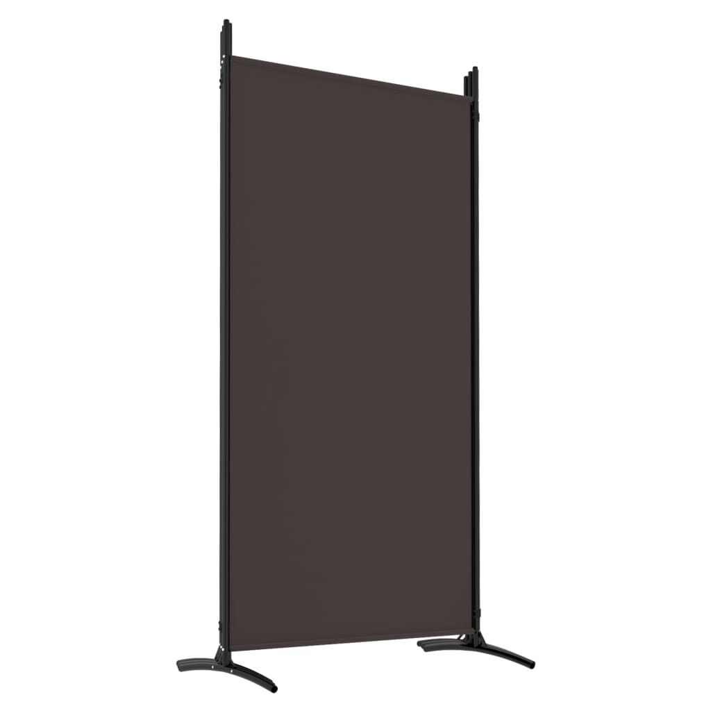 VidaXL Kamerscherm 6 panelen 520x180 cm Stof Bruin - 34% Korting