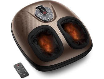 Elektrisch Voetmassageapparaat met Warmtefunctie - 30% Korting!