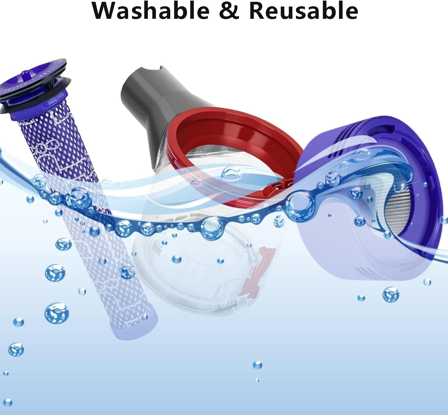 Stofbak voor Dyson V8/V7 met filter - 32% korting!