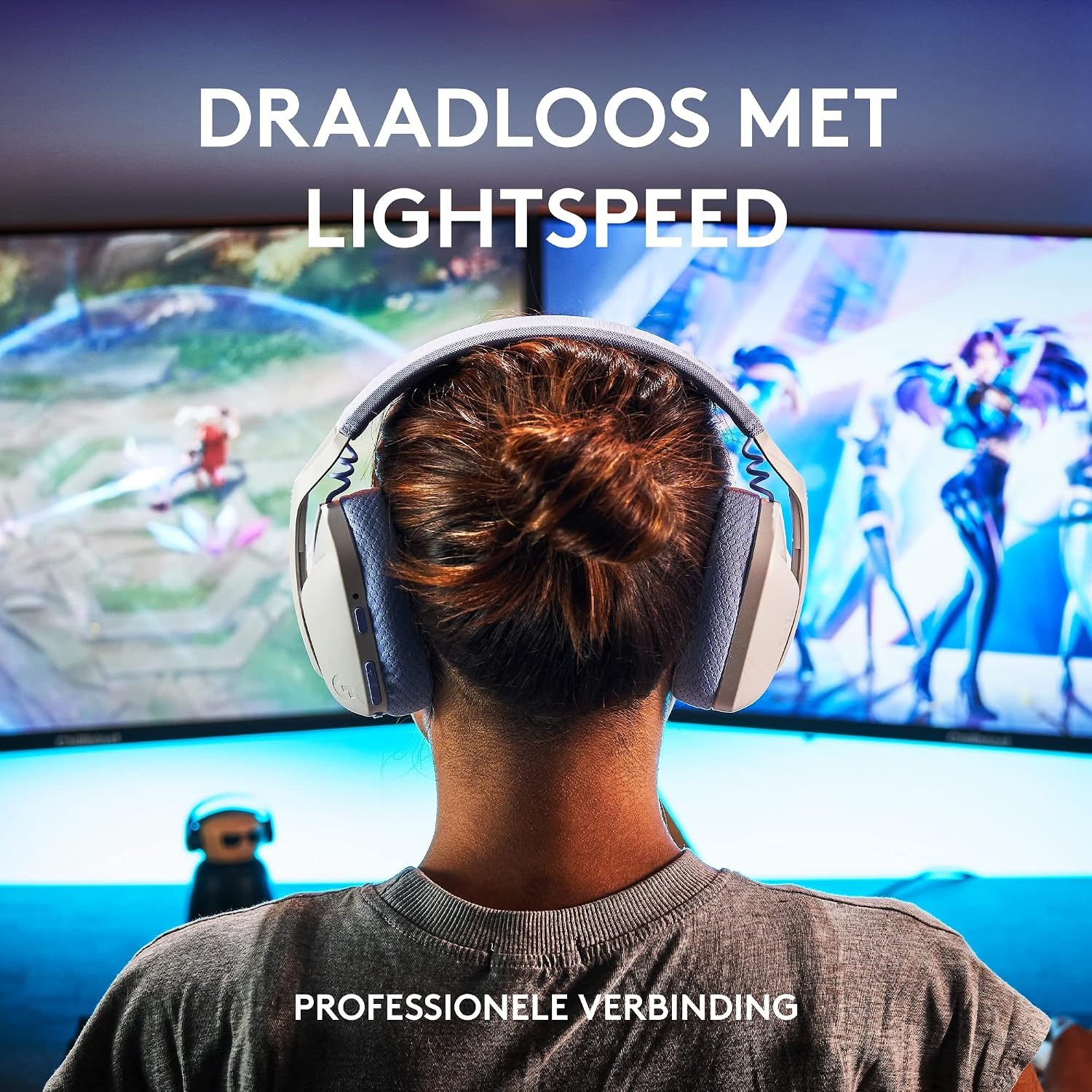 Draadloze Gaming Headset G435 Wit - 34% Korting!