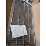 vidaXL Konijnenkooi 220x110x55 cm - Gegalvaniseerd IJzer met Korting!