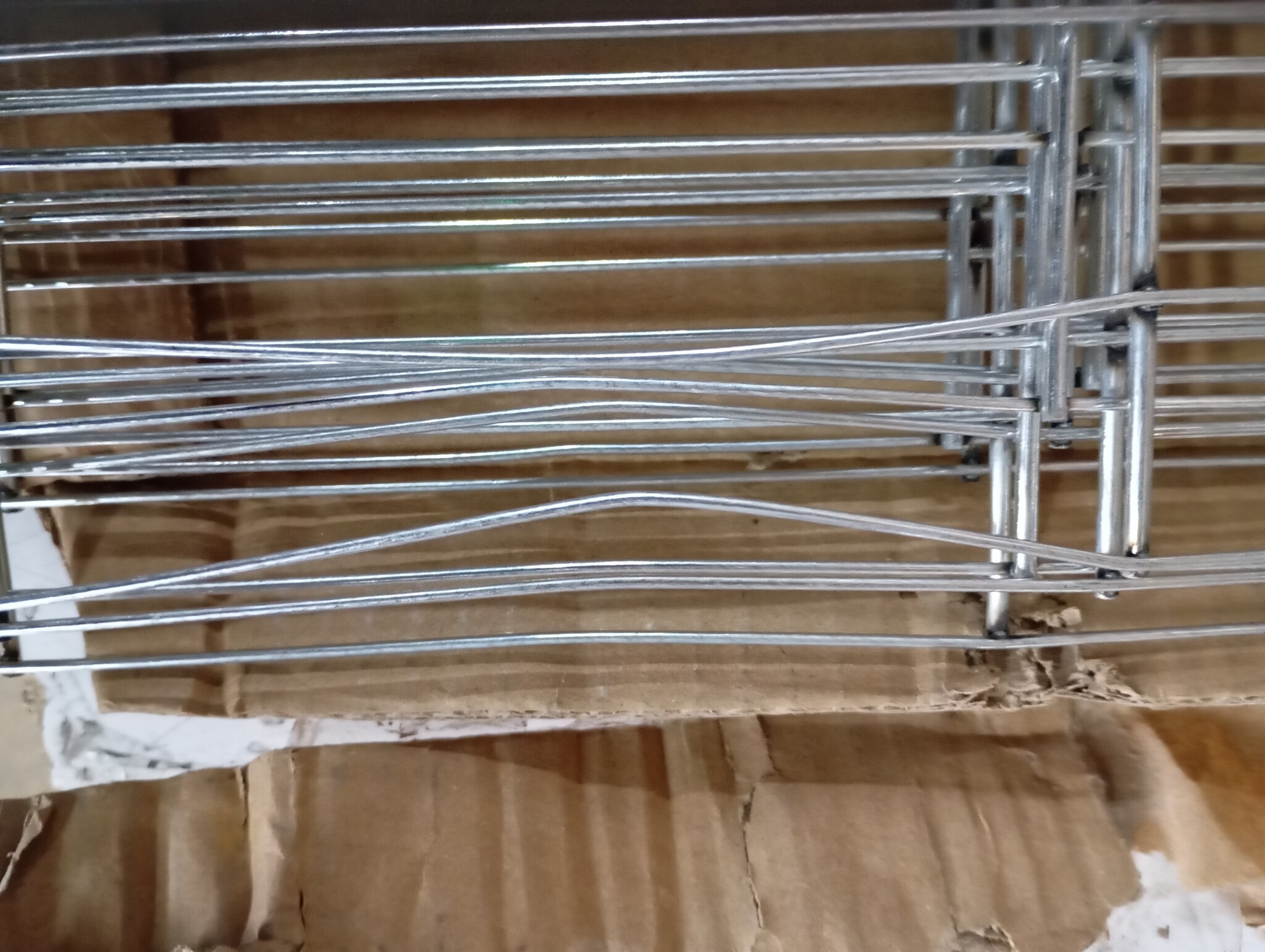 vidaXL Konijnenkooi 220x110x55 cm - Gegalvaniseerd IJzer met Korting!