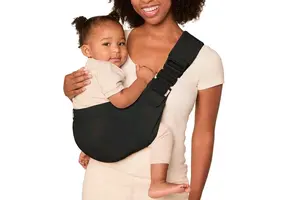 Ergonomische Heupdraagzak Baby/Peuter (6 mnd-4 jr) Onyx Zwart - 29% Korting