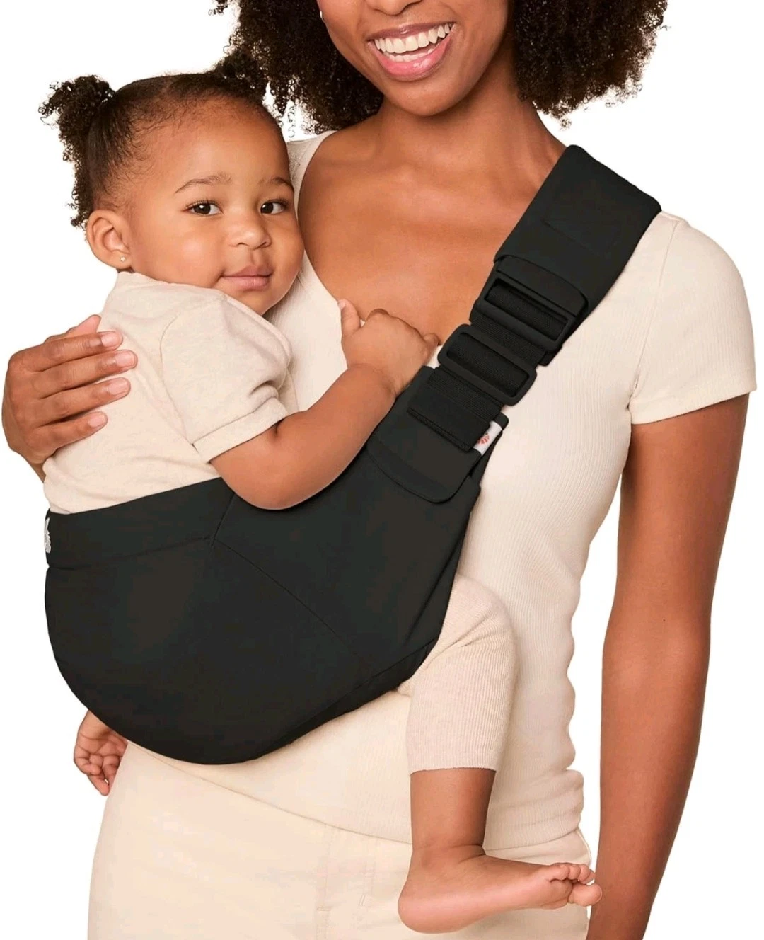 Ergonomische Heupdraagzak Baby/Peuter (6 mnd-4 jr) Onyx Zwart - 29% Korting