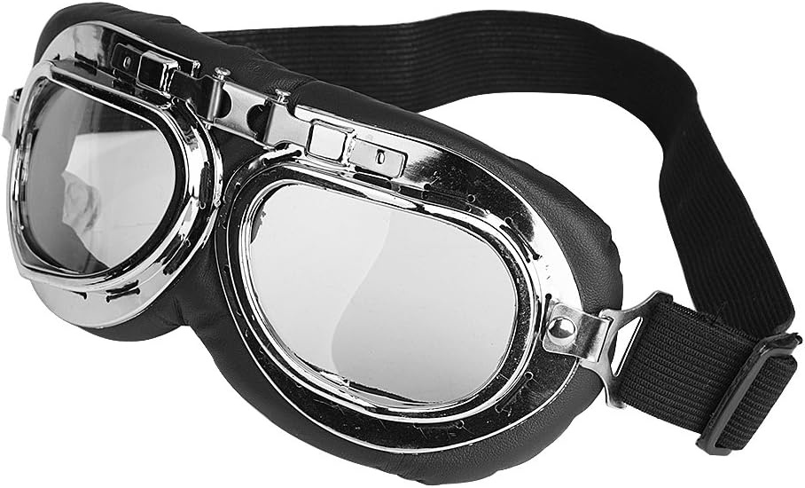 Motorhelm Half Open Rood - Lichtgewicht & UV-Bril - 54-60 cm