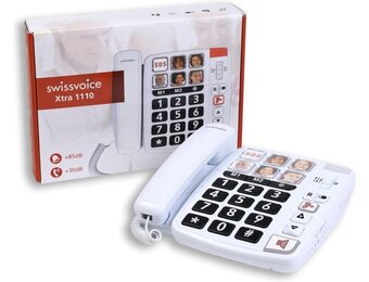 Senioren Telefoon XTRA1110 met Fototoetsen & Gehoorondersteuning - 34% Korting