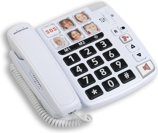 Vast Telefoon XTRA1110: Fototoetsen, Versterkt Geluid & Bellen met Korting