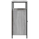 VidaXL Dressoir 100x35x80cm Bewerkt Hout Grijs Sonoma - 52% Korting