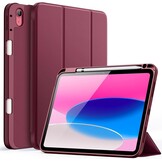 iPad Hoes Roze Goud - 11e/10e Gen - Flexibel TPU met Pennenhouder & Auto-Wake/Sleep - 53% Korting