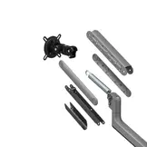 Monitorarm 17-50 inch VESA | 72% Korting | Zwart