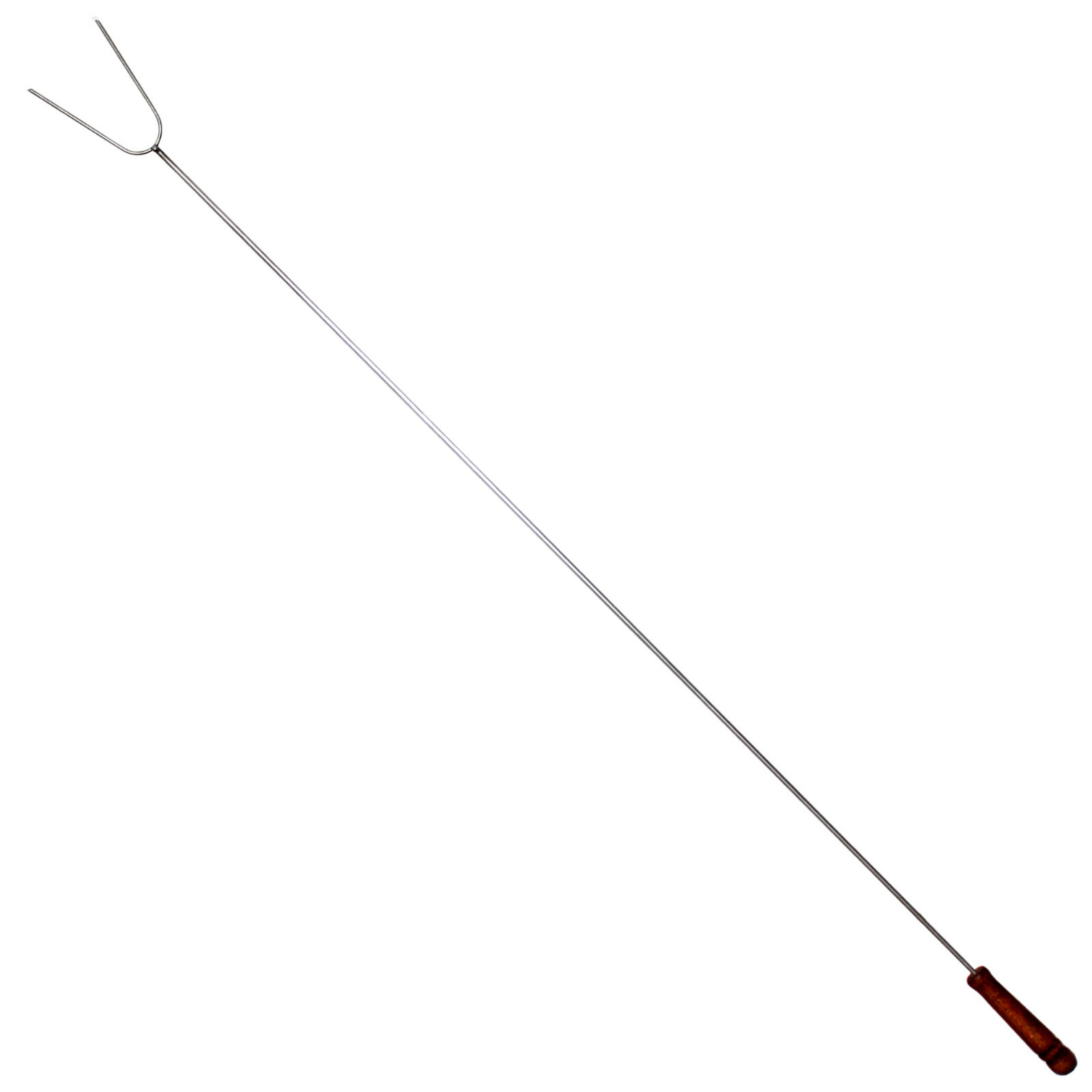 100cm RVS Kampvuurspies met Houten Handvat (62% Korting!)