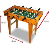 Stevige Houten Tafelvoetbaltafel met Schokdempers - 53% Korting!