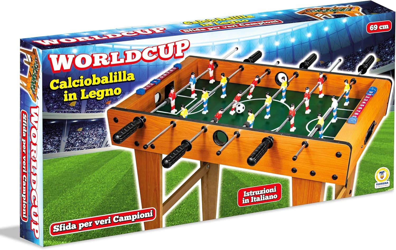 Stevige Houten Tafelvoetbaltafel met Schokdempers - 53% Korting!
