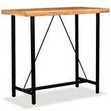 Bartafel Massief Acaciahout 120x60x107 cm met 35% Korting