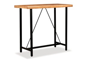 Bartafel Massief Acaciahout 120x60x107 cm met 35% Korting