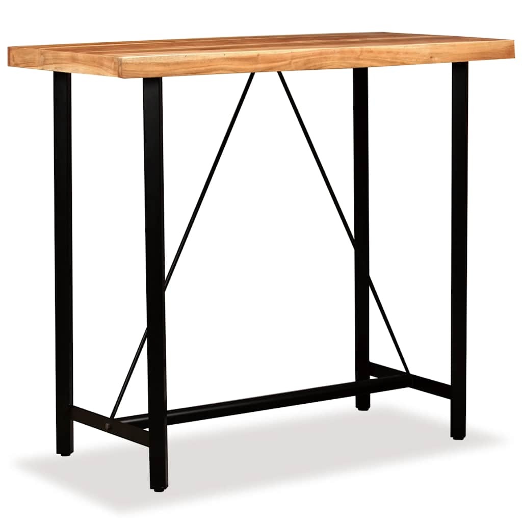 Bartafel Massief Acaciahout 120x60x107 cm met 35% Korting