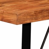 Bartafel Massief Acaciahout 120x60x107 cm met 35% Korting