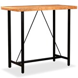 Bartafel Massief Acaciahout 120x60x107 cm met 35% Korting