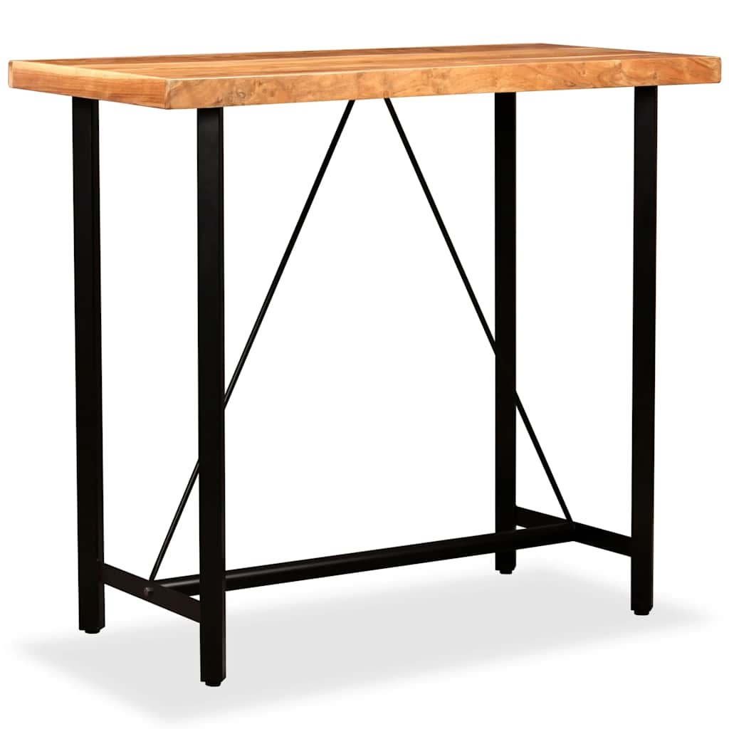 Bartafel Massief Acaciahout 120x60x107 cm met 35% Korting