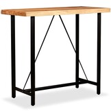 Bartafel Massief Acaciahout 120x60x107 cm met 35% Korting