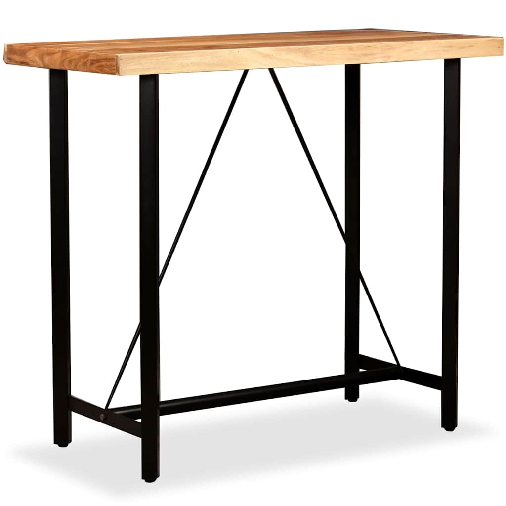 Bartafel Massief Acaciahout 120x60x107 cm met 35% Korting
