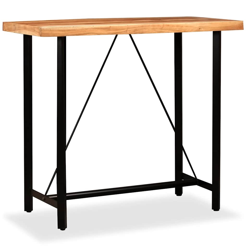 Bartafel Massief Acaciahout 120x60x107 cm met 35% Korting