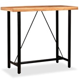 Bartafel Massief Acaciahout 120x60x107 cm met 35% Korting