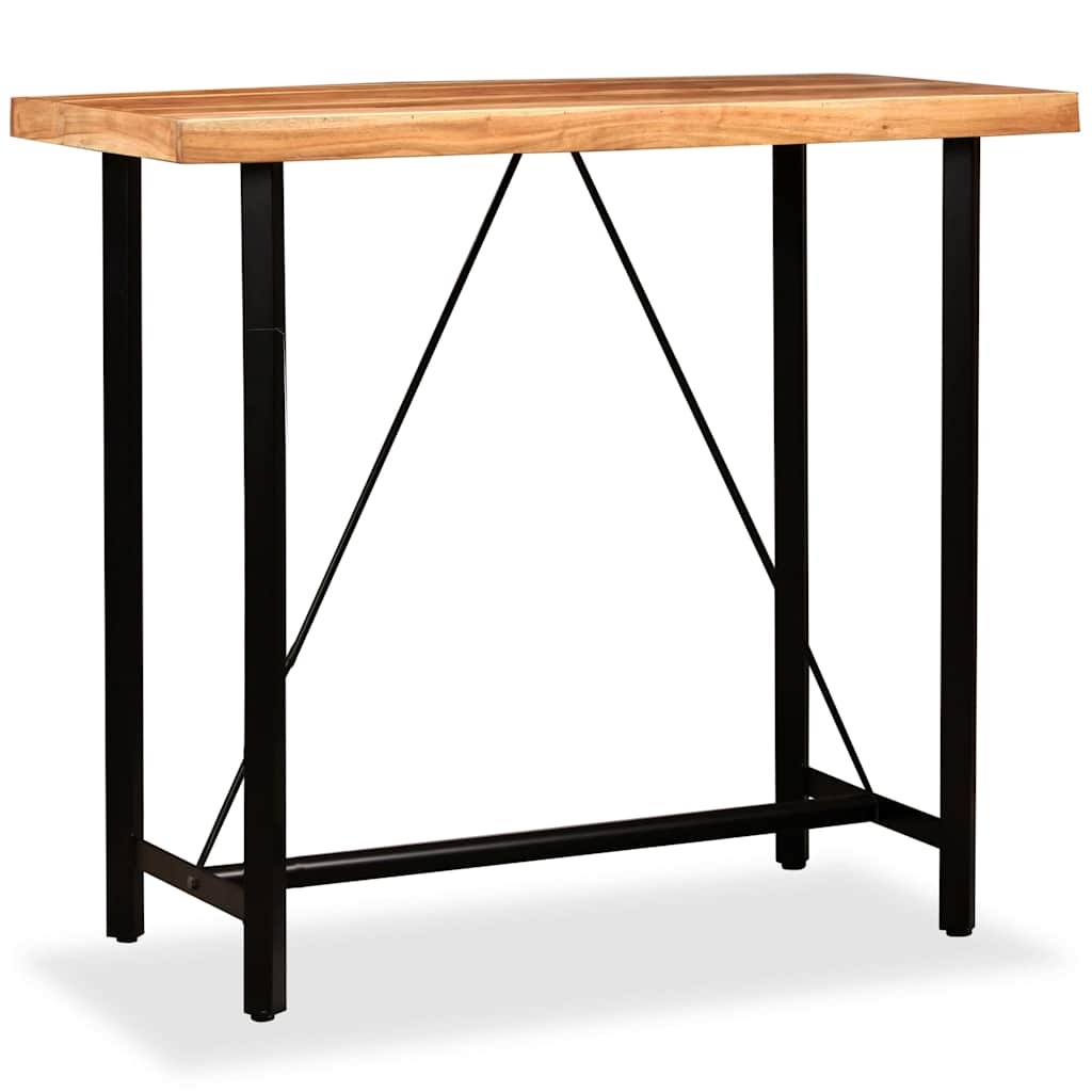 Bartafel Massief Acaciahout 120x60x107 cm met 35% Korting